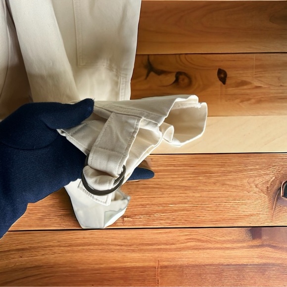 NWOT Banana Republic Andi Moleskin Flight Jumpsuit In Color Cream - Picture 8 of 12